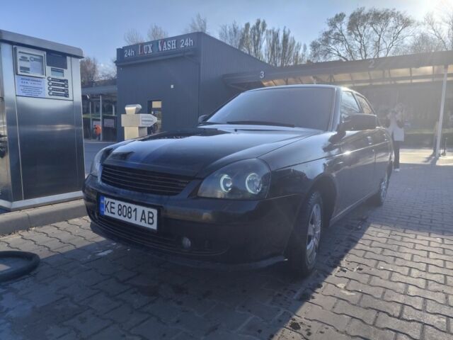 Черный ВАЗ 2170 Priora, объемом двигателя 1.6 л и пробегом 210 тыс. км за 3100 $, фото 1 на Automoto.ua