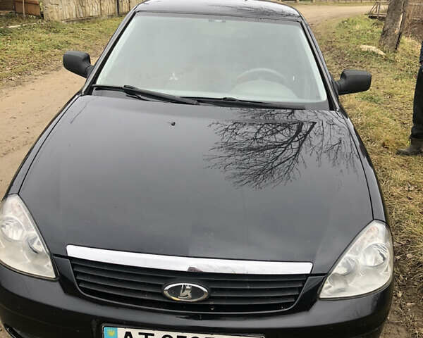 Чорний ВАЗ 2170 Priora, об'ємом двигуна 1.6 л та пробігом 156 тис. км за 3100 $, фото 1 на Automoto.ua