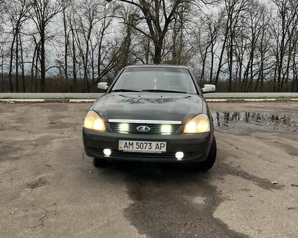 Черный ВАЗ 2170 Priora, объемом двигателя 1.6 л и пробегом 262 тыс. км за 2504 $, фото 1 на Automoto.ua