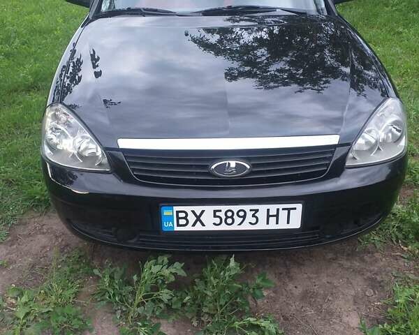Черный ВАЗ 2170 Priora, объемом двигателя 1.6 л и пробегом 97 тыс. км за 3300 $, фото 1 на Automoto.ua