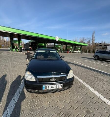 Черный ВАЗ 2170 Priora, объемом двигателя 1.6 л и пробегом 222 тыс. км за 2500 $, фото 1 на Automoto.ua