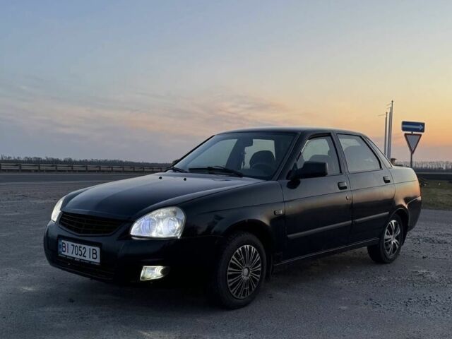 Чорний ВАЗ 2170 Priora, об'ємом двигуна 1.6 л та пробігом 220 тис. км за 2200 $, фото 1 на Automoto.ua