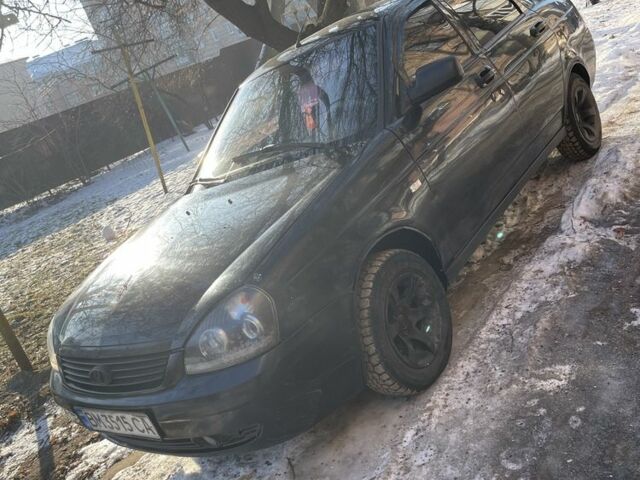 Черный ВАЗ 2170 Priora, объемом двигателя 1.6 л и пробегом 200 тыс. км за 2200 $, фото 1 на Automoto.ua