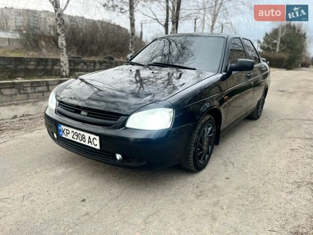 Чорний ВАЗ 2170 Priora, об'ємом двигуна 1.6 л та пробігом 250 тис. км за 1600 $, фото 1 на Automoto.ua