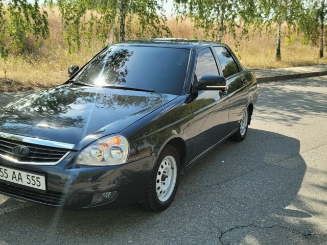 Чорний ВАЗ 2170 Priora, об'ємом двигуна 1 л та пробігом 220 тис. км за 2995 $, фото 1 на Automoto.ua
