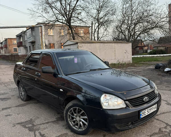 Черный ВАЗ 2170 Priora, объемом двигателя 1.6 л и пробегом 250 тыс. км за 2800 $, фото 1 на Automoto.ua
