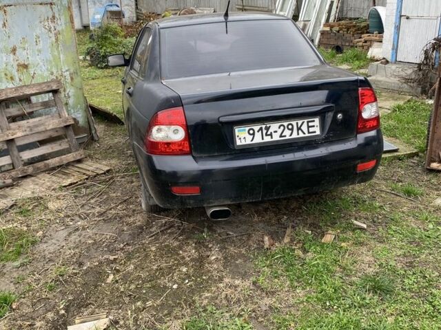 Черный ВАЗ 2170 Priora, объемом двигателя 1.6 л и пробегом 149 тыс. км за 900 $, фото 1 на Automoto.ua