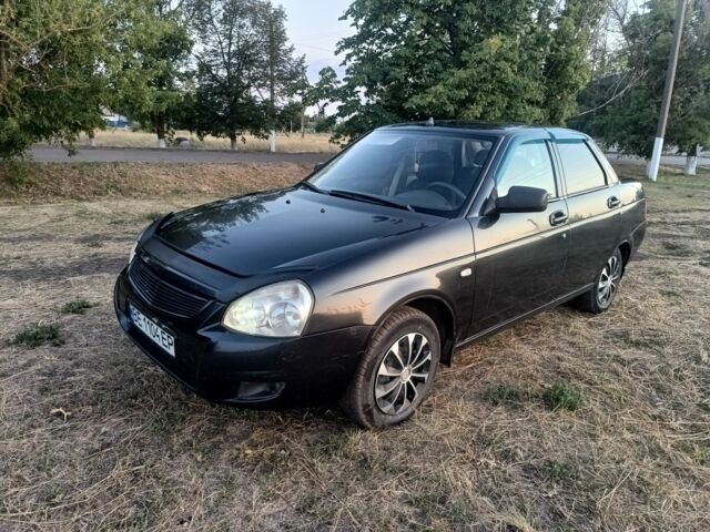 Черный ВАЗ 2170 Priora, объемом двигателя 1.6 л и пробегом 200 тыс. км за 1699 $, фото 1 на Automoto.ua