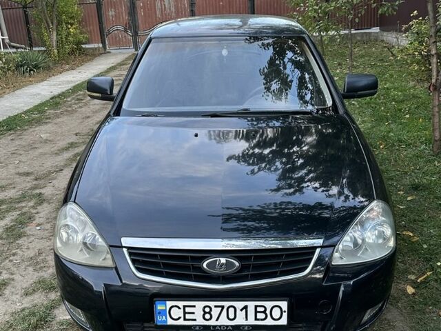 Чорний ВАЗ 2170 Priora, об'ємом двигуна 1.6 л та пробігом 168 тис. км за 2005 $, фото 1 на Automoto.ua