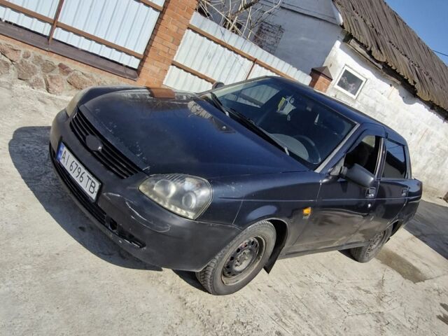 Черный ВАЗ 2170 Priora, объемом двигателя 1.6 л и пробегом 246 тыс. км за 1150 $, фото 1 на Automoto.ua