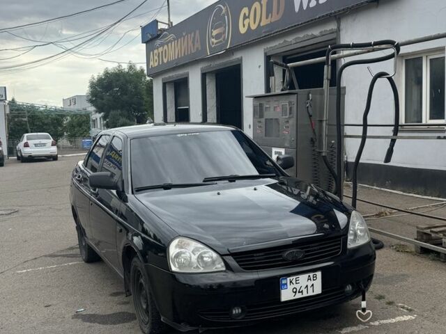 Черный ВАЗ 2170 Priora, объемом двигателя 1.6 л и пробегом 313 тыс. км за 2100 $, фото 1 на Automoto.ua
