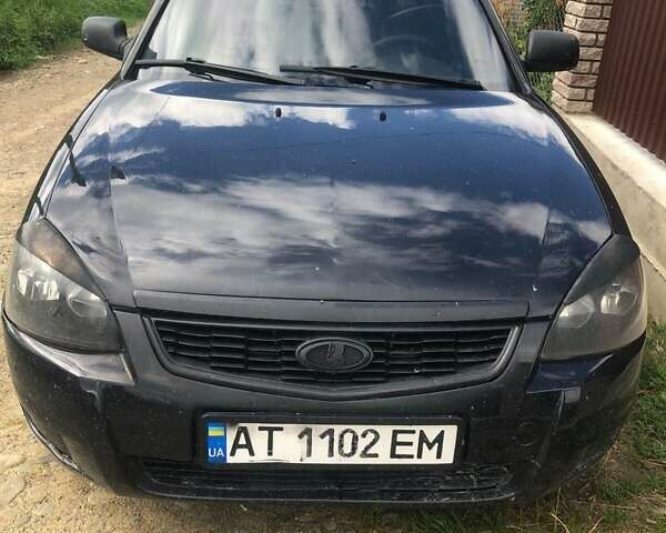 Черный ВАЗ 2170 Priora, объемом двигателя 1.6 л и пробегом 245 тыс. км за 2000 $, фото 1 на Automoto.ua