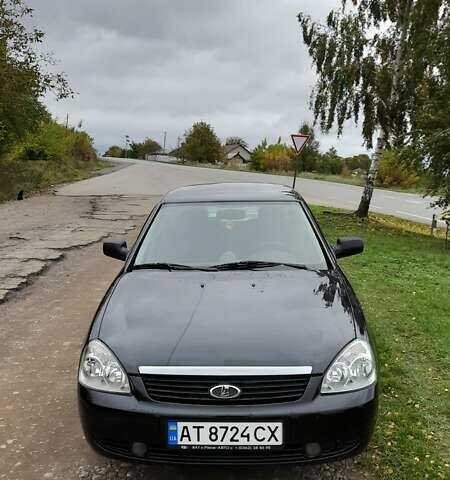 Черный ВАЗ 2170 Priora, объемом двигателя 1.6 л и пробегом 14 тыс. км за 4000 $, фото 1 на Automoto.ua