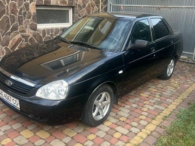 Чорний ВАЗ 2170 Priora, об'ємом двигуна 1.6 л та пробігом 94 тис. км за 2600 $, фото 1 на Automoto.ua