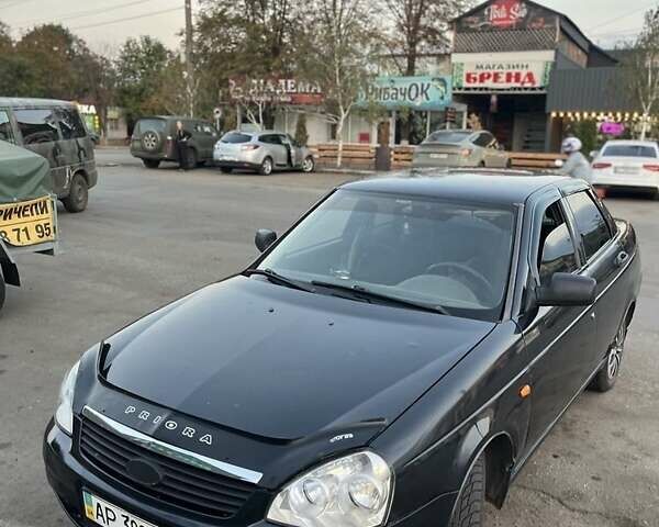 Черный ВАЗ 2170 Priora, объемом двигателя 1.6 л и пробегом 298 тыс. км за 2064 $, фото 1 на Automoto.ua