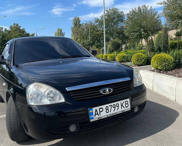 Черный ВАЗ 2170 Priora, объемом двигателя 1.6 л и пробегом 136 тыс. км за 4200 $, фото 1 на Automoto.ua