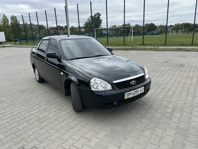 Чорний ВАЗ 2170 Priora, об'ємом двигуна 1.6 л та пробігом 180 тис. км за 2008 $, фото 1 на Automoto.ua