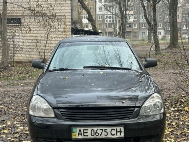 Черный ВАЗ 2170 Priora, объемом двигателя 1.6 л и пробегом 232 тыс. км за 1900 $, фото 1 на Automoto.ua