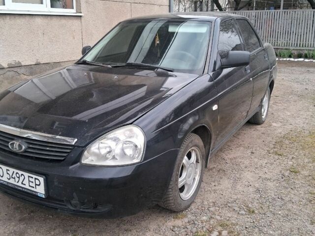 Черный ВАЗ 2170 Priora, объемом двигателя 1.6 л и пробегом 140 тыс. км за 1800 $, фото 1 на Automoto.ua