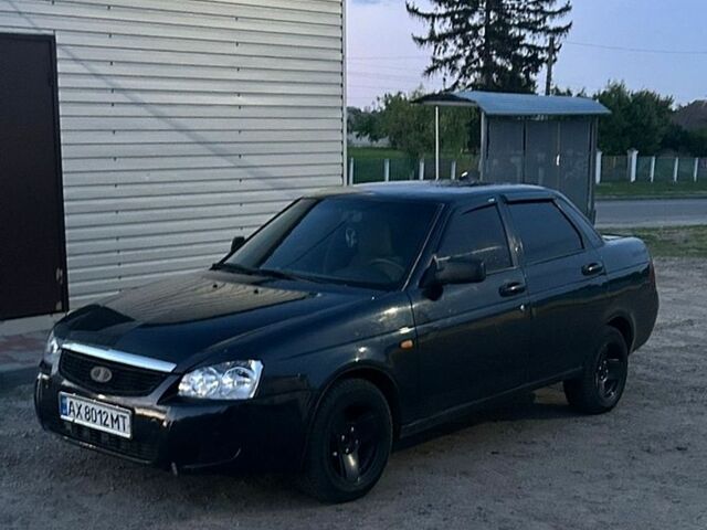 Черный ВАЗ 2170 Priora, объемом двигателя 1.6 л и пробегом 250 тыс. км за 1750 $, фото 1 на Automoto.ua