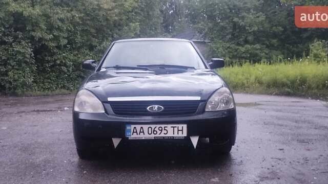 Черный ВАЗ 2170 Priora, объемом двигателя 1.6 л и пробегом 196 тыс. км за 1500 $, фото 1 на Automoto.ua