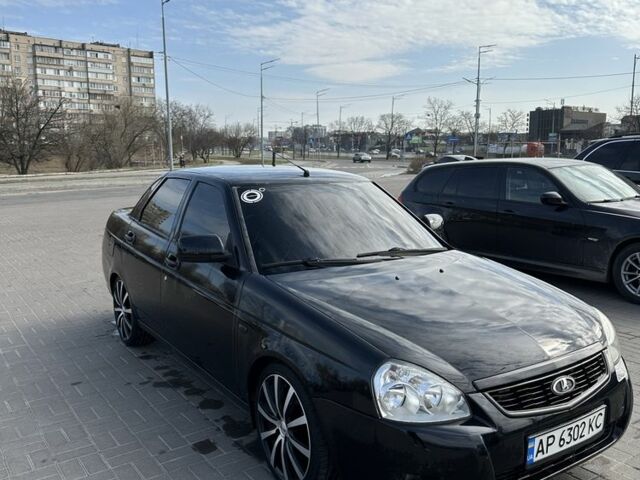 Черный ВАЗ 2170 Priora, объемом двигателя 1.6 л и пробегом 170 тыс. км за 3500 $, фото 1 на Automoto.ua