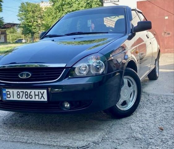 Черный ВАЗ 2170 Priora, объемом двигателя 1.6 л и пробегом 180 тыс. км за 2499 $, фото 1 на Automoto.ua