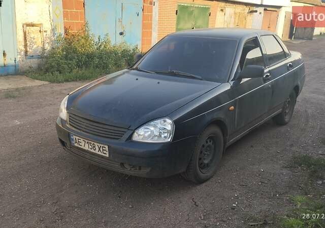 Чорний ВАЗ 2170 Priora, об'ємом двигуна 1.6 л та пробігом 180 тис. км за 3000 $, фото 1 на Automoto.ua