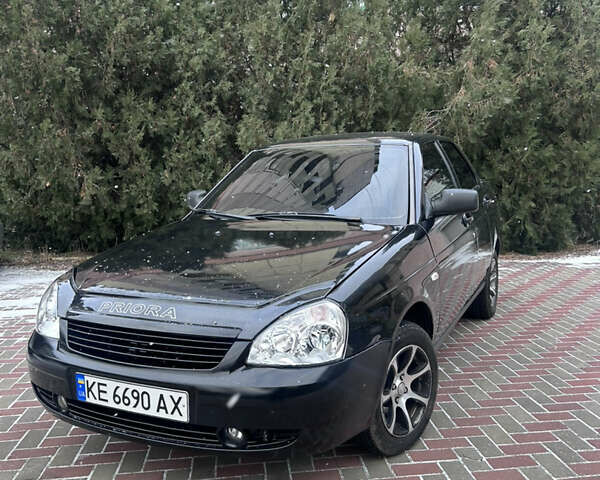 Черный ВАЗ 2170 Priora, объемом двигателя 1.6 л и пробегом 240 тыс. км за 2350 $, фото 1 на Automoto.ua