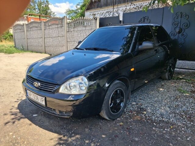 Черный ВАЗ 2170 Priora, объемом двигателя 1.6 л и пробегом 253 тыс. км за 2650 $, фото 1 на Automoto.ua