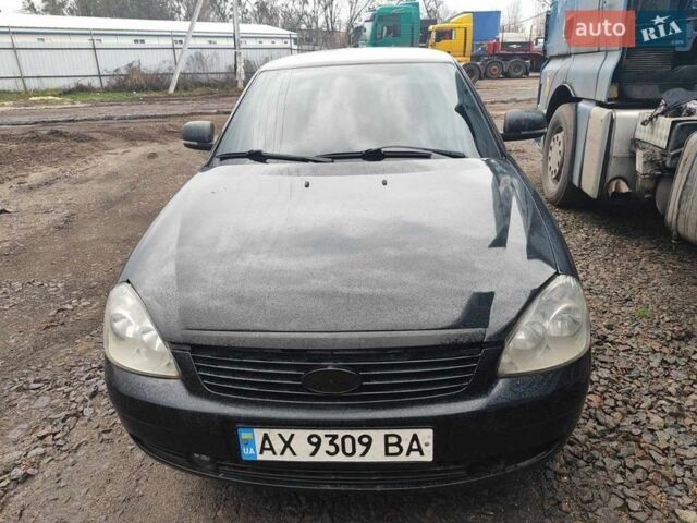 Черный ВАЗ 2170 Priora, объемом двигателя 1.6 л и пробегом 160 тыс. км за 2600 $, фото 1 на Automoto.ua