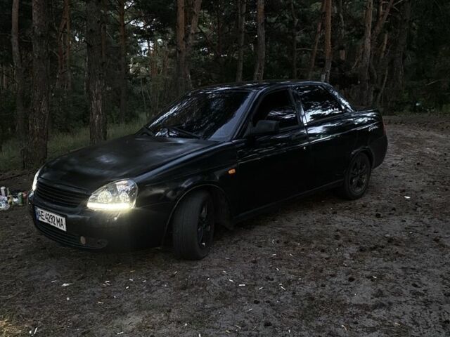 Черный ВАЗ 2170 Priora, объемом двигателя 1.6 л и пробегом 200 тыс. км за 2195 $, фото 1 на Automoto.ua