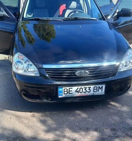 Черный ВАЗ 2170 Priora, объемом двигателя 1.6 л и пробегом 104 тыс. км за 2700 $, фото 1 на Automoto.ua