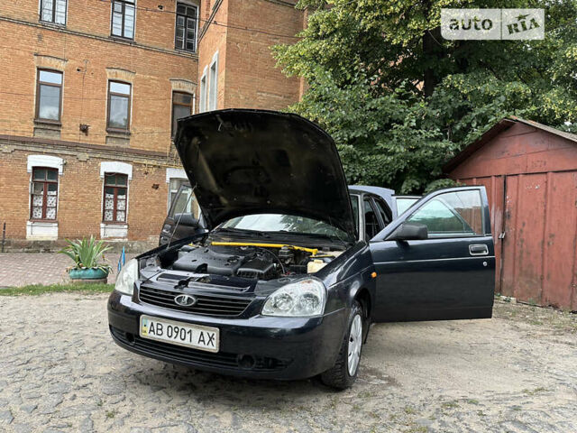 Чорний ВАЗ 2170 Priora, об'ємом двигуна 1.6 л та пробігом 580 тис. км за 1950 $, фото 1 на Automoto.ua