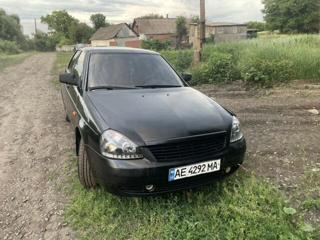 Черный ВАЗ 2170 Priora, объемом двигателя 1.6 л и пробегом 192 тыс. км за 2270 $, фото 1 на Automoto.ua