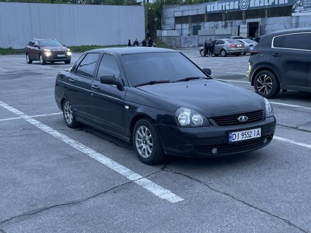 Черный ВАЗ 2170 Priora, объемом двигателя 1.6 л и пробегом 300 тыс. км за 2200 $, фото 1 на Automoto.ua