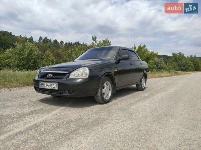 Черный ВАЗ 2170 Priora, объемом двигателя 1.6 л и пробегом 105 тыс. км за 2200 $, фото 1 на Automoto.ua