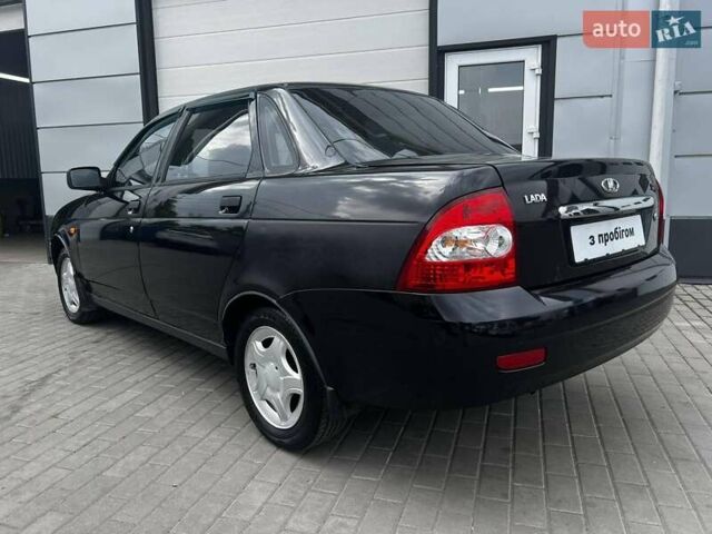 Черный ВАЗ 2170 Priora, объемом двигателя 1.6 л и пробегом 188 тыс. км за 1679 $, фото 1 на Automoto.ua
