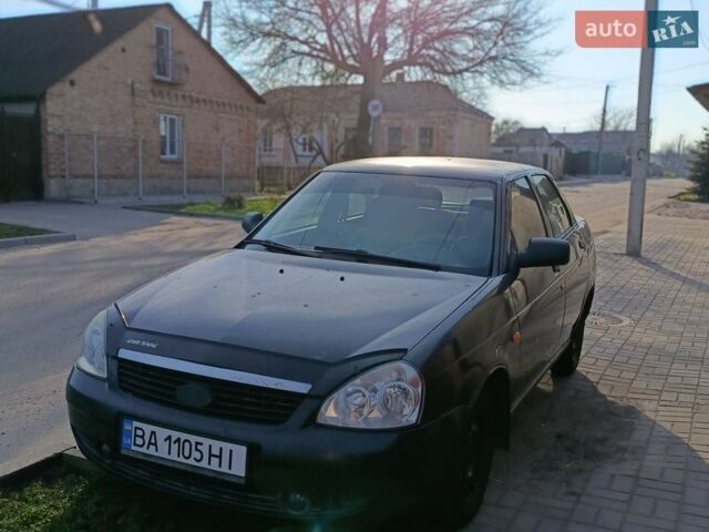 Черный ВАЗ 2170 Priora, объемом двигателя 1.6 л и пробегом 175 тыс. км за 2000 $, фото 1 на Automoto.ua
