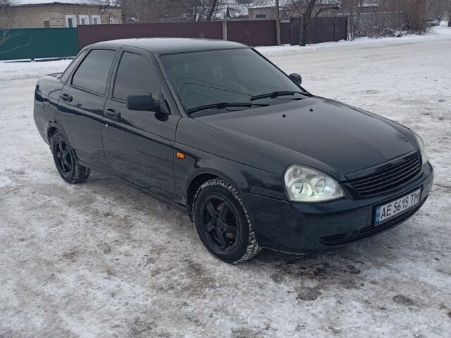 Черный ВАЗ 2170 Priora, объемом двигателя 1.6 л и пробегом 220 тыс. км за 2700 $, фото 1 на Automoto.ua