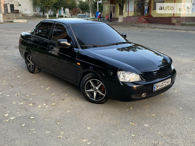 Черный ВАЗ 2170 Priora, объемом двигателя 1.6 л и пробегом 127 тыс. км за 4950 $, фото 1 на Automoto.ua