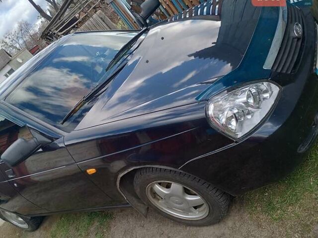 Чорний ВАЗ 2170 Priora, об'ємом двигуна 1.6 л та пробігом 220 тис. км за 2400 $, фото 1 на Automoto.ua
