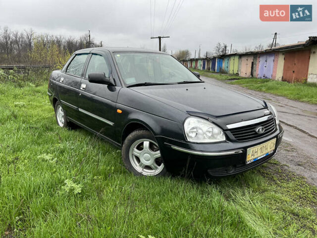Черный ВАЗ 2170 Priora, объемом двигателя 1.6 л и пробегом 59 тыс. км за 3500 $, фото 1 на Automoto.ua