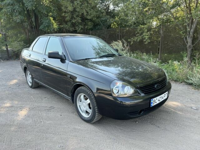 Черный ВАЗ 2170 Priora, объемом двигателя 1.6 л и пробегом 175 тыс. км за 2204 $, фото 1 на Automoto.ua