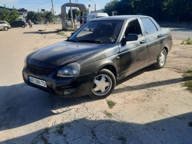 Чорний ВАЗ 2170 Priora, об'ємом двигуна 1.6 л та пробігом 123 тис. км за 1902 $, фото 1 на Automoto.ua