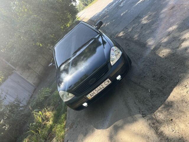 Черный ВАЗ 2170 Priora, объемом двигателя 1.6 л и пробегом 200 тыс. км за 2200 $, фото 1 на Automoto.ua