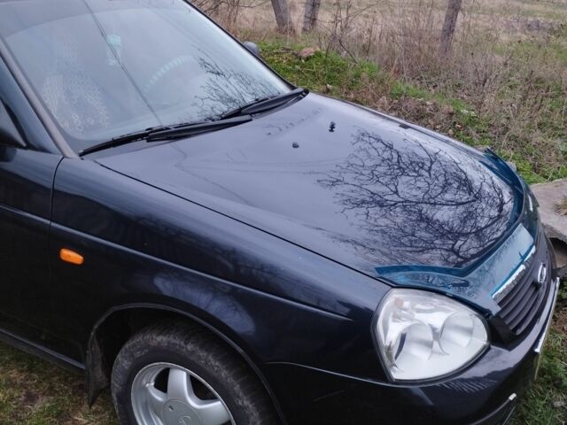 Черный ВАЗ 2170 Priora, объемом двигателя 1.6 л и пробегом 155 тыс. км за 4000 $, фото 1 на Automoto.ua