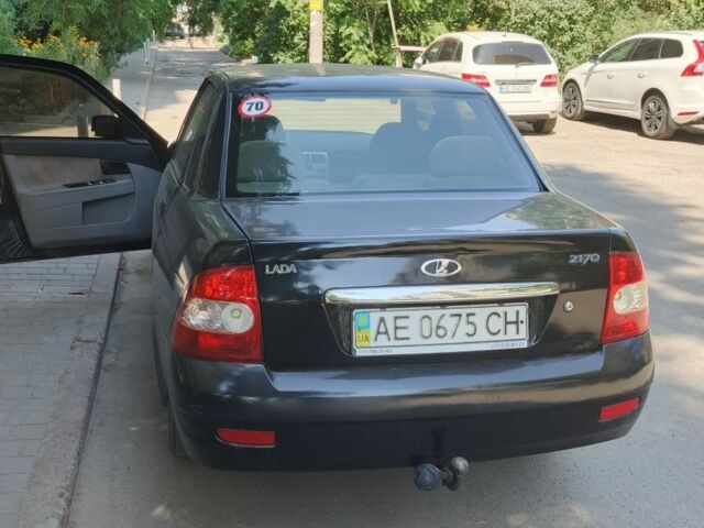 Черный ВАЗ 2170 Priora, объемом двигателя 1.6 л и пробегом 23 тыс. км за 1504 $, фото 1 на Automoto.ua