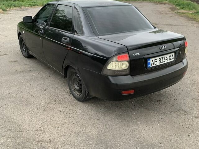 Черный ВАЗ 2170 Priora, объемом двигателя 1.6 л и пробегом 200 тыс. км за 1550 $, фото 1 на Automoto.ua