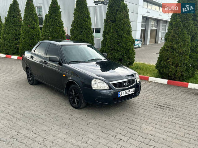 Чорний ВАЗ 2170 Priora, об'ємом двигуна 1.6 л та пробігом 250 тис. км за 3100 $, фото 1 на Automoto.ua